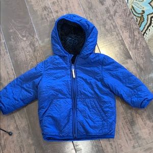 Toddler Boys Gap reversible coat